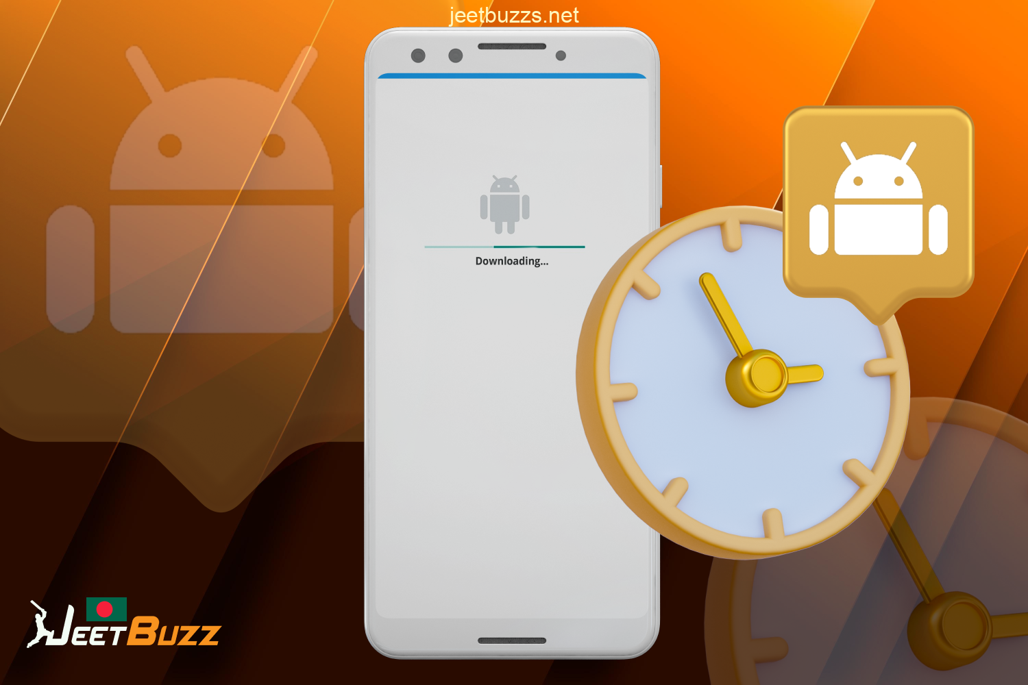 Confirm the Jeetbuzz apk download by clicking on the appropriate button